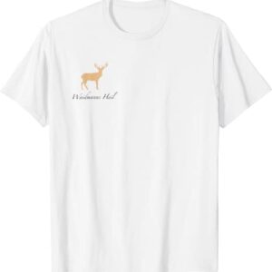 Jagd T-Shirt mit Hirschmotiv „Waidmanns Heil“